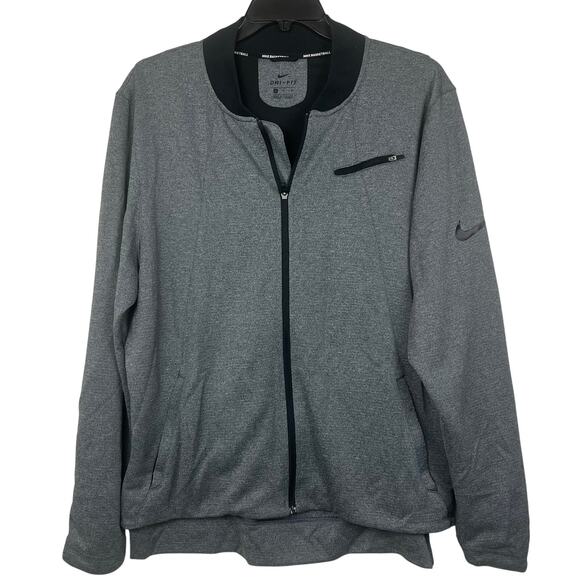 Nike Basketball Dri-Fit Jacket men’s XL full zip, side zippers Vented in back - Picture 1 of 8